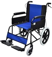 Amazon | kaitou 車椅子 折りたたみ 折り畳み 軽量 アルミ 介助用